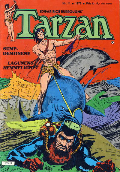 Cover for Tarzan (Atlantic Forlag, 1977 series) #11/1979