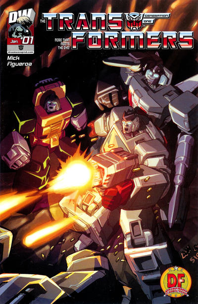 Cover for Transformers: Generation One (Dreamwave Productions, 2003 series) #1 [Dynamic Forces variant]