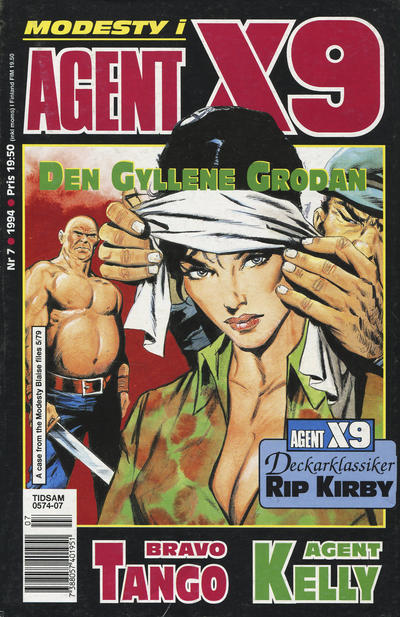 Cover for Agent X9 (Semic, 1971 series) #7/1994