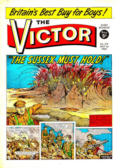 Cover for The Victor (D.C. Thomson, 1961 series) #219