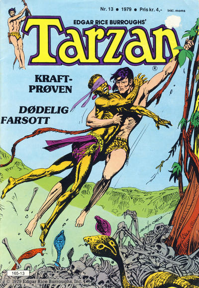 Cover for Tarzan (Atlantic Forlag, 1977 series) #13/1979