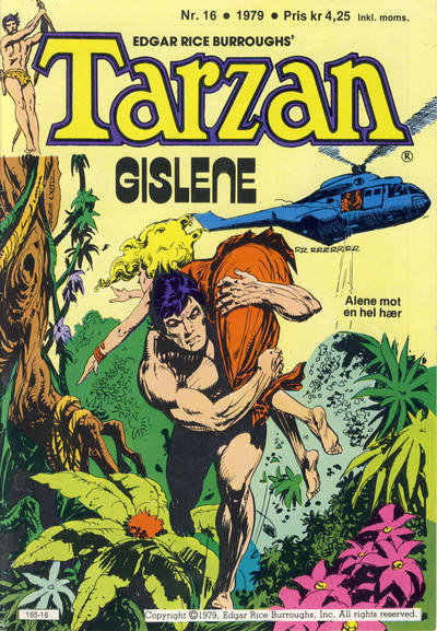 Cover for Tarzan (Atlantic Forlag, 1977 series) #16/1979