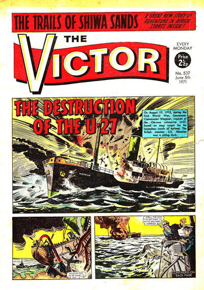 Cover for The Victor (D.C. Thomson, 1961 series) #537