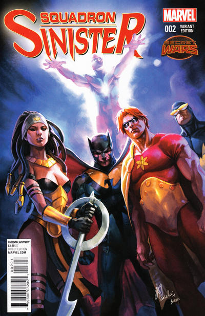 Cover for Squadron Sinister (Marvel, 2015 series) #2