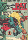 Cover for Sergeant Pat of the Radio-Patrol (Atlas, 1950 series) #25