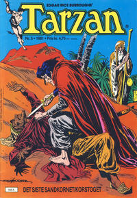 Cover Thumbnail for Tarzan (Atlantic Forlag, 1977 series) #5/1981