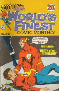 Cover Thumbnail for Superman Presents World's Finest Comic Monthly (K. G. Murray, 1965 series) #93