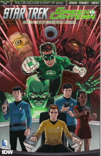 Cover Thumbnail for Star Trek / Green Lantern (IDW, 2015 series) #1 [Cover A - Gabriel Rodriguez]