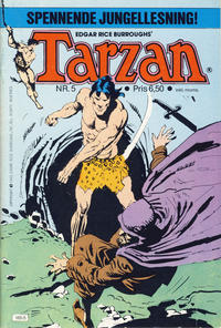Cover Thumbnail for Tarzan (Atlantic Forlag, 1977 series) #5/1982