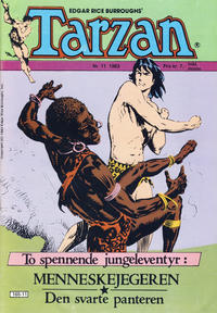 Cover Thumbnail for Tarzan (Atlantic Forlag, 1977 series) #11/1983