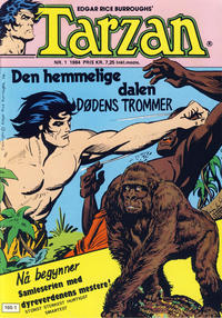 Cover Thumbnail for Tarzan (Atlantic Forlag, 1977 series) #1/1984