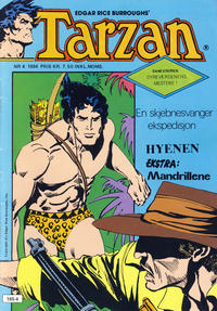 Cover Thumbnail for Tarzan (Atlantic Forlag, 1977 series) #4/1984