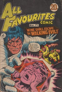 Cover Thumbnail for All Favourites Comic (K. G. Murray, 1960 series) #71