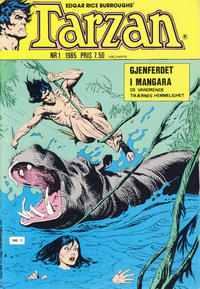 Cover Thumbnail for Tarzan (Atlantic Forlag, 1977 series) #1/1985