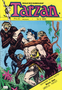 Cover Thumbnail for Tarzan (Atlantic Forlag, 1977 series) #8/1985