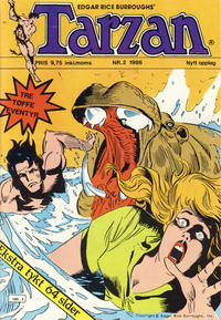 Cover Thumbnail for Tarzan (Atlantic Forlag, 1977 series) #2/1986