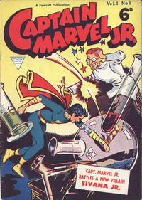 Cover Thumbnail for Captain Marvel Jr. (L. Miller & Son, 1953 series) #8