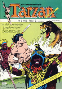 Cover Thumbnail for Tarzan (Atlantic Forlag, 1977 series) #2/1988
