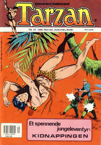 Cover Thumbnail for Tarzan (Atlantic Forlag, 1977 series) #10/1988
