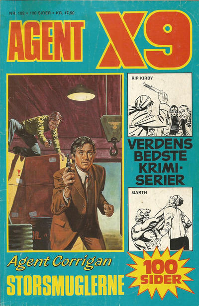 Cover for Agent X9 (Interpresse, 1976 series) #102