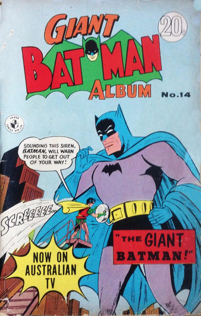 Cover for Giant Batman Album (K. G. Murray, 1962 series) #14