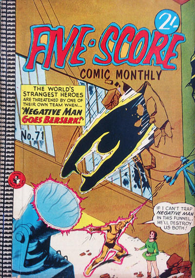 Cover for Five-Score Comic Monthly (K. G. Murray, 1961 series) #71