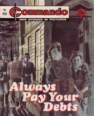 Cover for Commando (D.C. Thomson, 1961 series) #856
