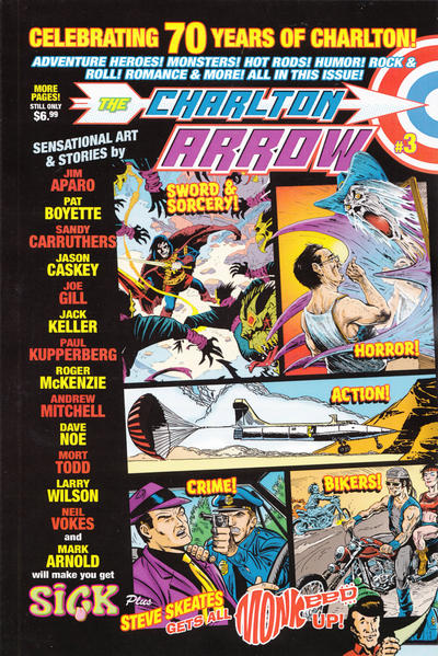 Cover for The Charlton Arrow (Comicfix, 2014 series) #3