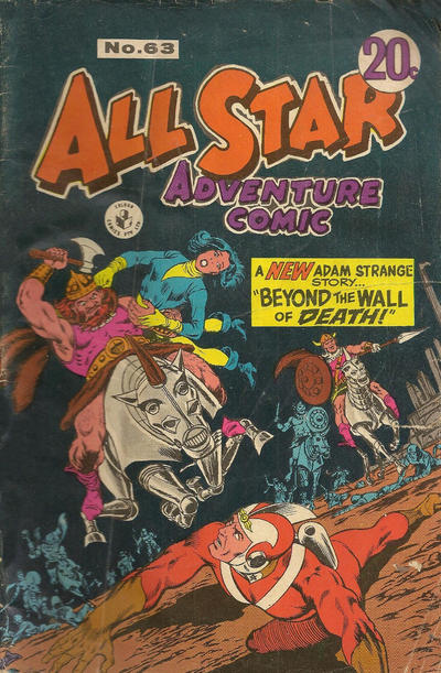 Cover for All Star Adventure Comic (K. G. Murray, 1959 series) #63