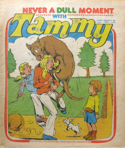 Cover for Tammy (IPC, 1971 series) #14 July 1979