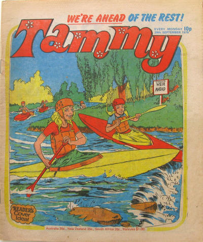 Cover for Tammy (IPC, 1971 series) #29 September 1979