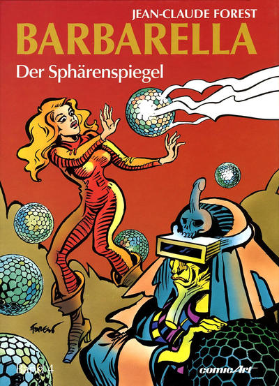 Cover for Barbarella (Carlsen Comics [DE], 1991 series) #4 - Der Sphärenspiegel