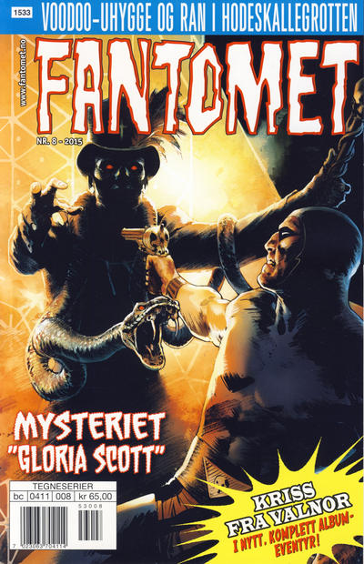 Cover for Fantomet (Hjemmet / Egmont, 1998 series) #8/2015