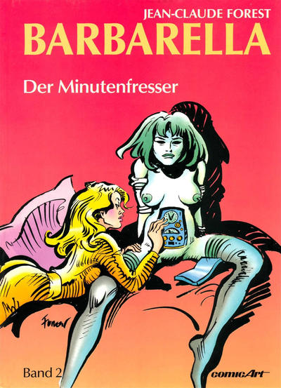 Cover for Barbarella (Carlsen Comics [DE], 1991 series) #2 - Der Minutenfresser
