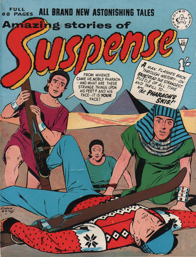 Cover for Amazing Stories of Suspense (Alan Class, 1963 series) #48