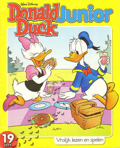 Cover for Donald Duck Junior (Sanoma Uitgevers, 2008 series) #19/2011
