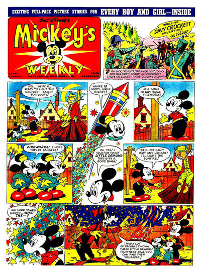 Cover for Mickey Mouse Weekly (Odhams, 1936 series) #808