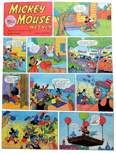 Cover for Mickey Mouse Weekly (Odhams, 1936 series) #745