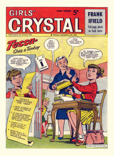 Cover for Girls' Crystal (Amalgamated Press, 1953 series) #1420