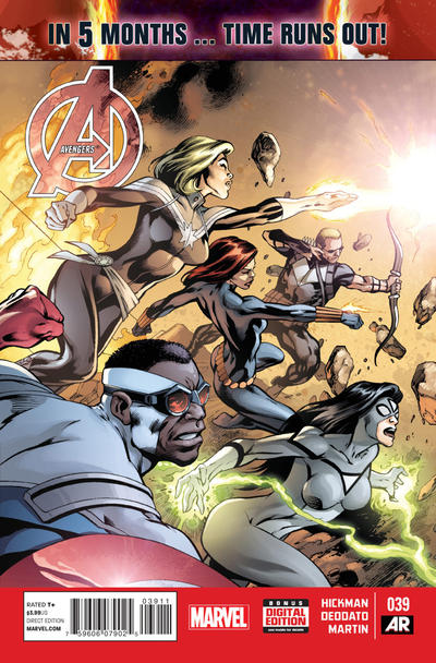 Cover for Avengers (Marvel, 2013 series) #39
