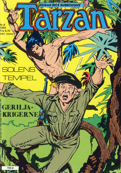 Cover for Tarzan (Atlantic Forlag, 1977 series) #6/1983