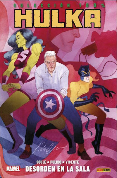 Cover for 100% Marvel. Hulka (Panini España, 2014 series) #2 - Desorden en la sala