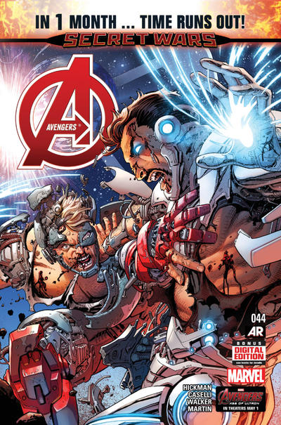 Cover for Avengers (Marvel, 2013 series) #44