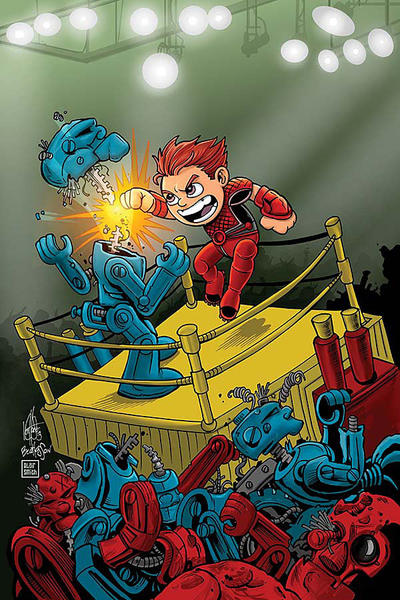 Cover for Magnus Robot Fighter (Dynamite Entertainment, 2014 series) #1 [Ken Haeser High-End "Virgin Art" Cover]