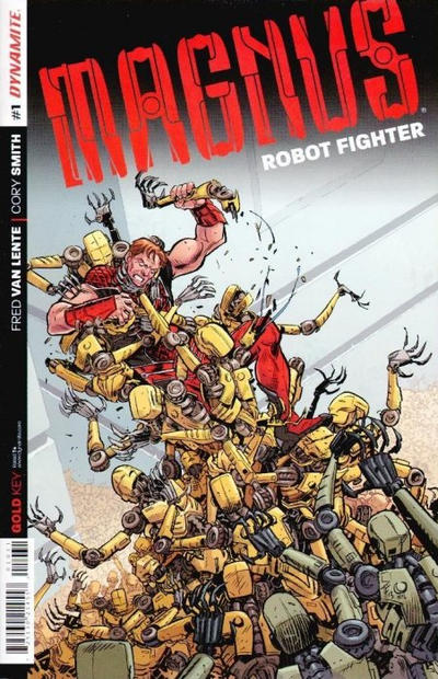 Cover for Magnus Robot Fighter (Dynamite Entertainment, 2014 series) #1 [Tom Fowler Retailer Incentive Cover]