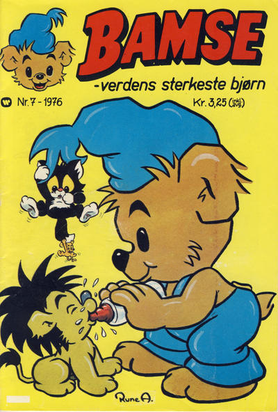 Cover for Bamse (Illustrerte Klassikere / Williams Forlag, 1973 series) #7/1976