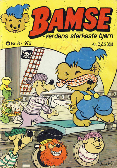 Cover for Bamse (Illustrerte Klassikere / Williams Forlag, 1973 series) #8/1976