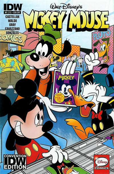 Cover for Mickey Mouse (IDW, 2015 series) #1 / 310 [San Diego Comic Con exclusive]