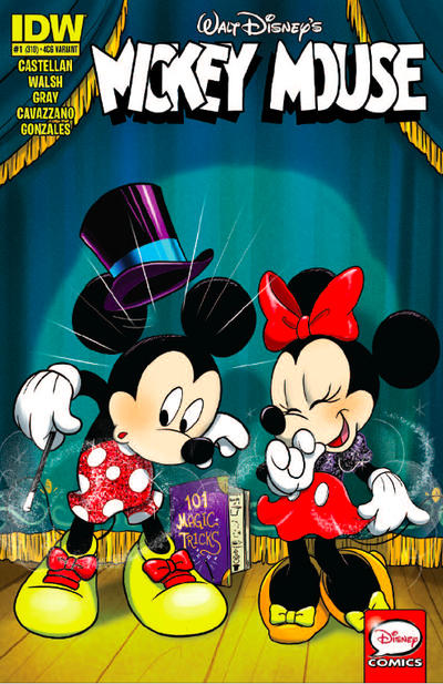 Cover for Mickey Mouse (IDW, 2015 series) #1 / 310 [Four Color Grails exclusive]