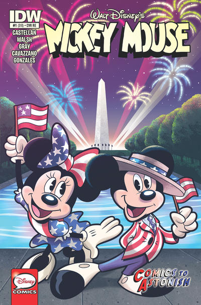 Cover for Mickey Mouse (IDW, 2015 series) #1 / 310 [Comics To Astonish exclusive]